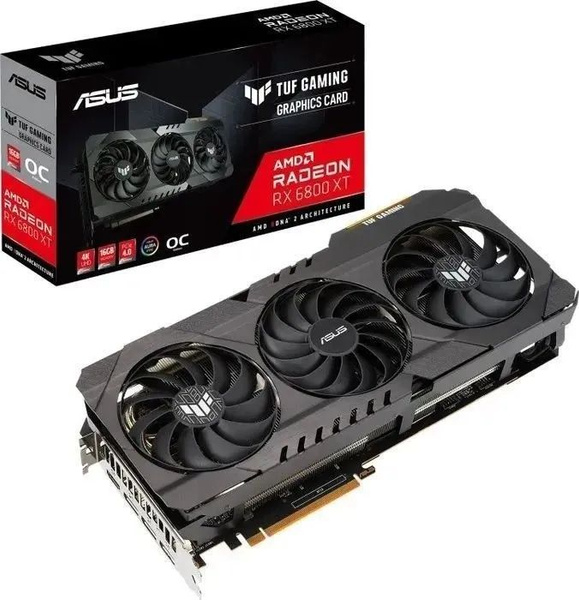 Видеокарта ASUS Radeon RX 6800 XT, GDDR6 - купить по низким ценам в ...