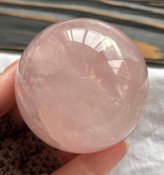 Розовый кварц Мадагаскар шар 56 мм натуральный камень mineral - купить ...