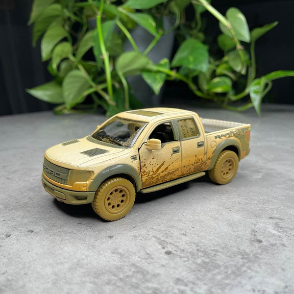Металлическая машинка Kinsmart 1:46 Ford F-150 SVT Raptor SuperCrew ...