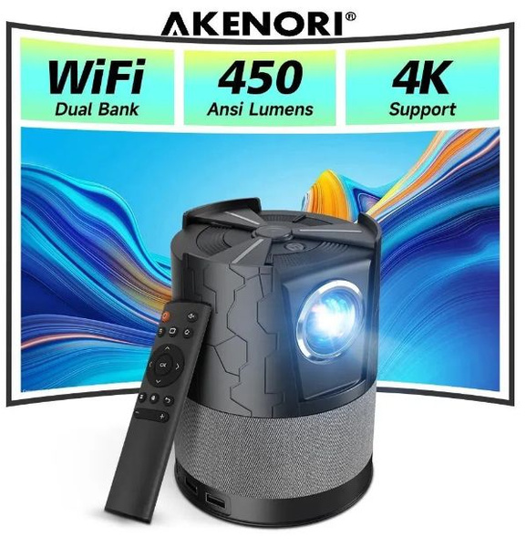 Проектор Akenori LED-888P купить по доступной цене с доставкой в ...