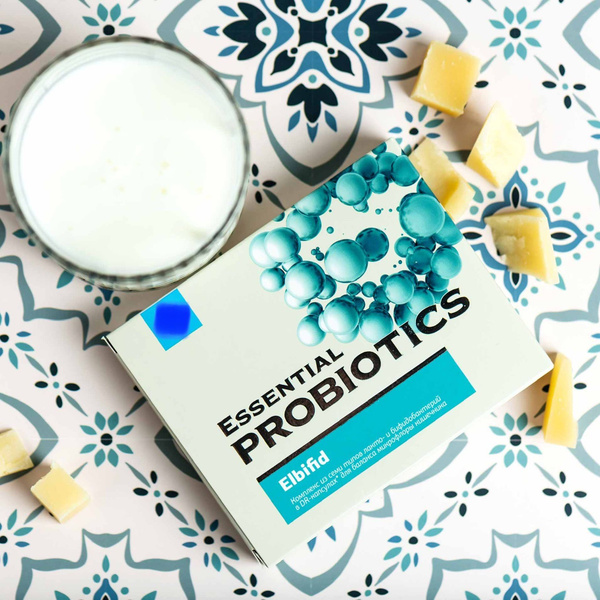 Эльбифид Essential Probiotics, Пробиотический комплекс, максимально ...