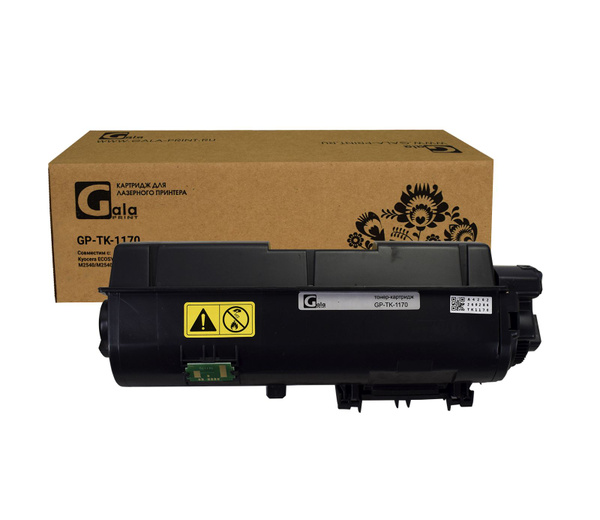 Расходник для печати GalaPrint GP-TK-1170, Черный (black), для ...