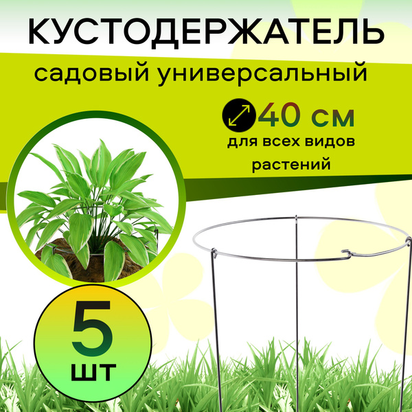 Характеристики Кустодержатель металлический садовый, опора для растений ...