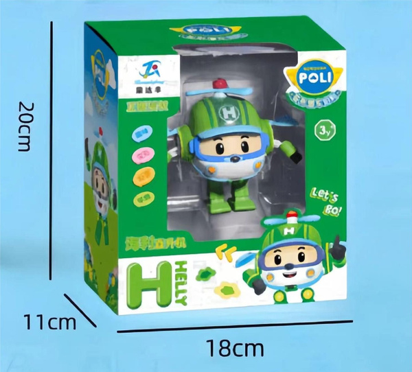 Игрушка робот трансформер Robocar Poli , Робокар Поли вертолет, 83096 ...