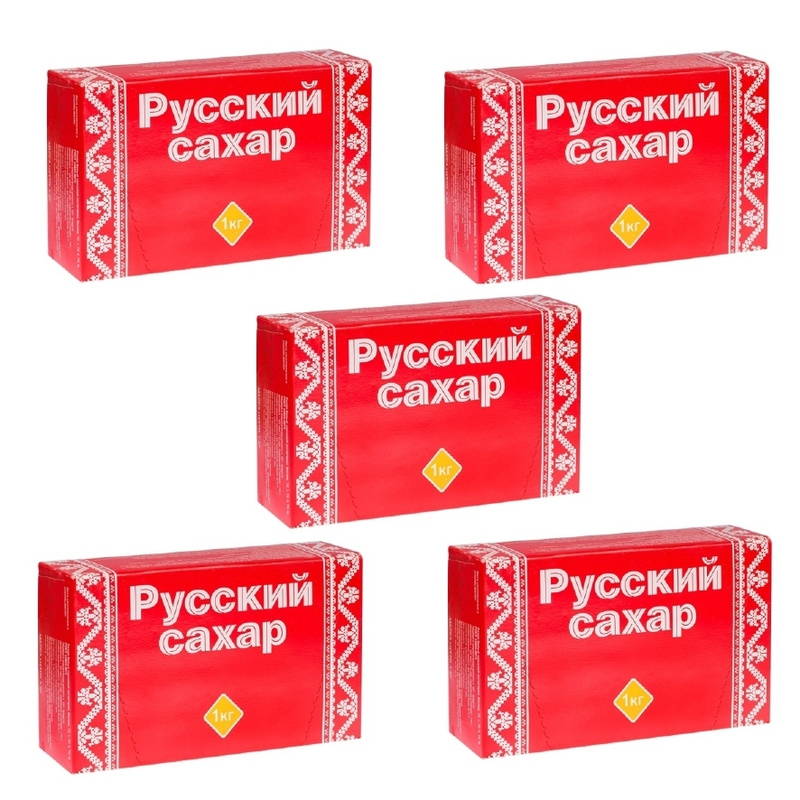 Характеристики Русский сахар сахар-рафинад быстрорастворимый, 5 пачек .