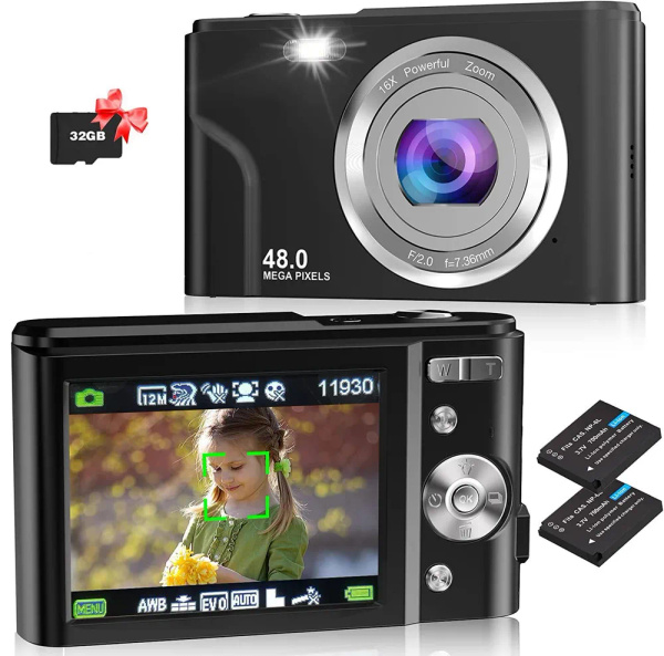 Компактный фотоаппарат STUOGYUM подарок для начинающих фотографов ...