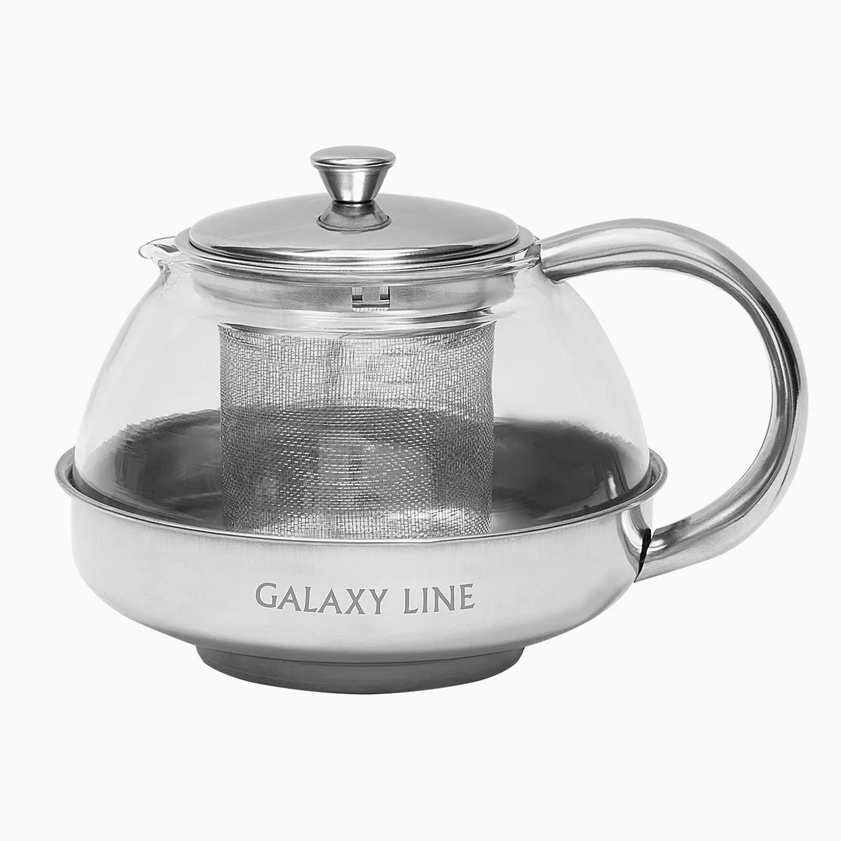 Чайник заварочный Galaxy LINE GL 9355 600мл, корпус из высококачественно нержавеющей стали