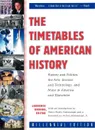 The Timetables of American History. History and Politics, the Arts, Science and Technology, and More in America and Elsewhere - Laurence Urdang