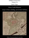 Henry Crabb Robinson, 'Essays on Kant, Schelling, and German Aesthetics' - Henry Crabb Robinson