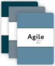 Космос. Agile-ежедневник для личного развития (темный, комплект из 3 блокнотов) - Катерина Ленгольд