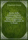 Storia della colonizzazione europea al Brasile e della emigrazione italiana nello stato di S. Paulo - Vincenzo Grossi