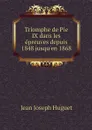 Triomphe de Pie IX dans les epreuves depuis 1848 jusqu'en 1868 - Jean Joseph Huguet