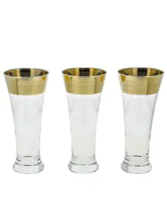Данный набор выполнен из стекла станет замечательным подарком. В комплекте 3 бокала для пива. Бокал для  ...