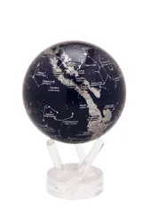 Самовращающийся глобус MOVA GLOBE "звездное небо". Элегантная черная с серебром модель небесной сферы будет органично смотреться  ...