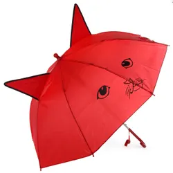 Яркий и забавный дизайн, удобная ручка, свисток на шнурочке - без такого зонтика-трости не обойдется ни  ...