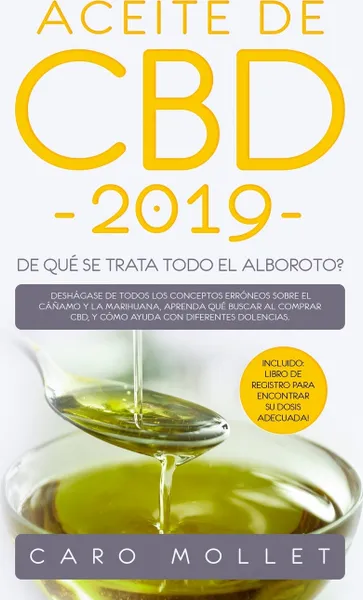 Обложка книги Aceite de CBD 2019, Caro Mollet, Elias Martinez