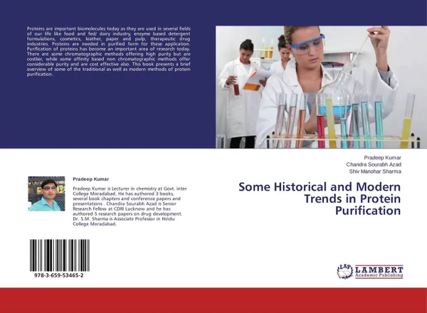 Обложка книги Some Historical and Modern Trends in Protein Purification, Pradeep Kumar,Chandra Sourabh Azad and Shiv Manohar Sharma