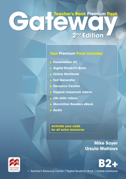 Обложка книги Gateway: B2+ Teacher's Book Premium Pack, Mike Sayer, Ursula Mallows