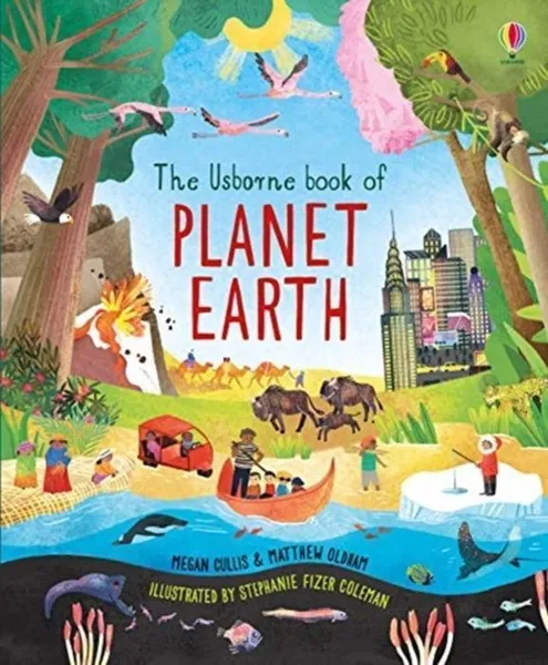 Обложка книги The Usborne Book of Planet Earth, Megan Cullis & Matthew Oldham