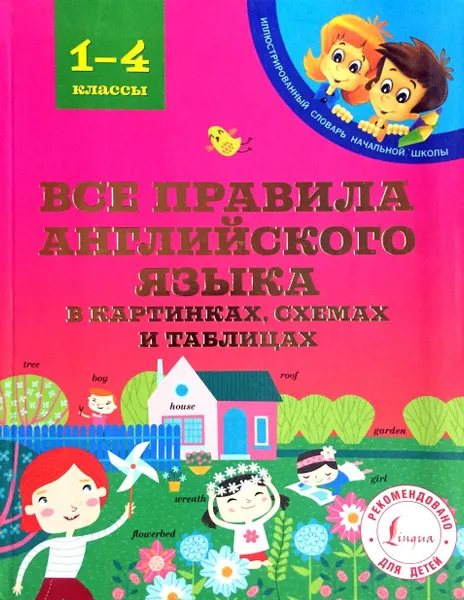 Обложка книги Все правила английского языка в картинках, схемах и таблицах, С. Матвеев