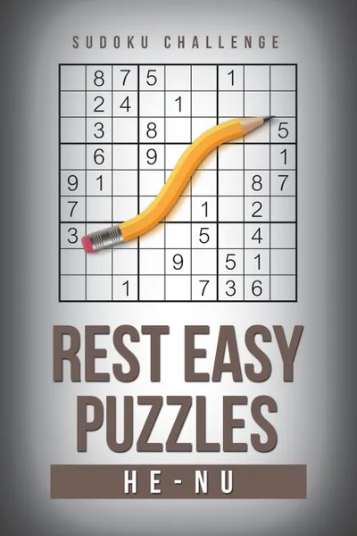 Обложка книги Rest Easy Puzzles. Sudoku Challenge, He-nu