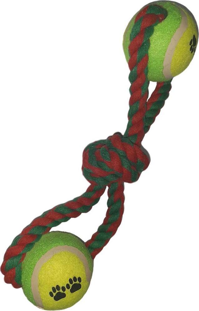 String npos. Игрушка-погремушка для кошек, nposs. канатная игрушка для собак бревно. мяч на длинной веревке купить.