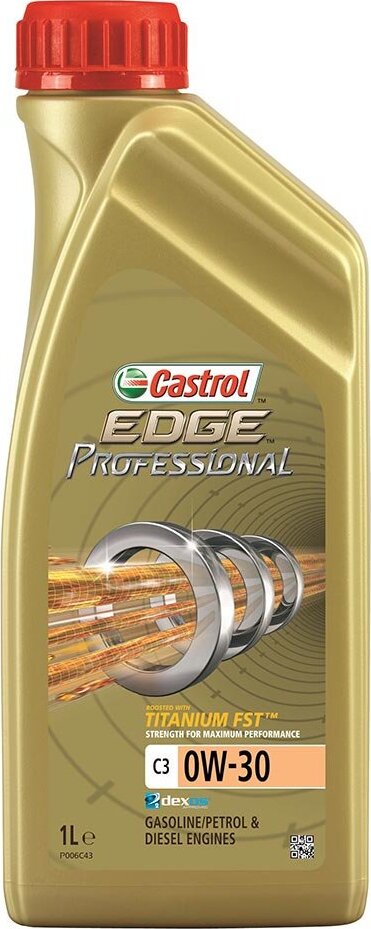 фото Моторное масло CASTROL EDGE Professional V Titanium FST, синтетическое, 0W-20, 1 л 156E6A