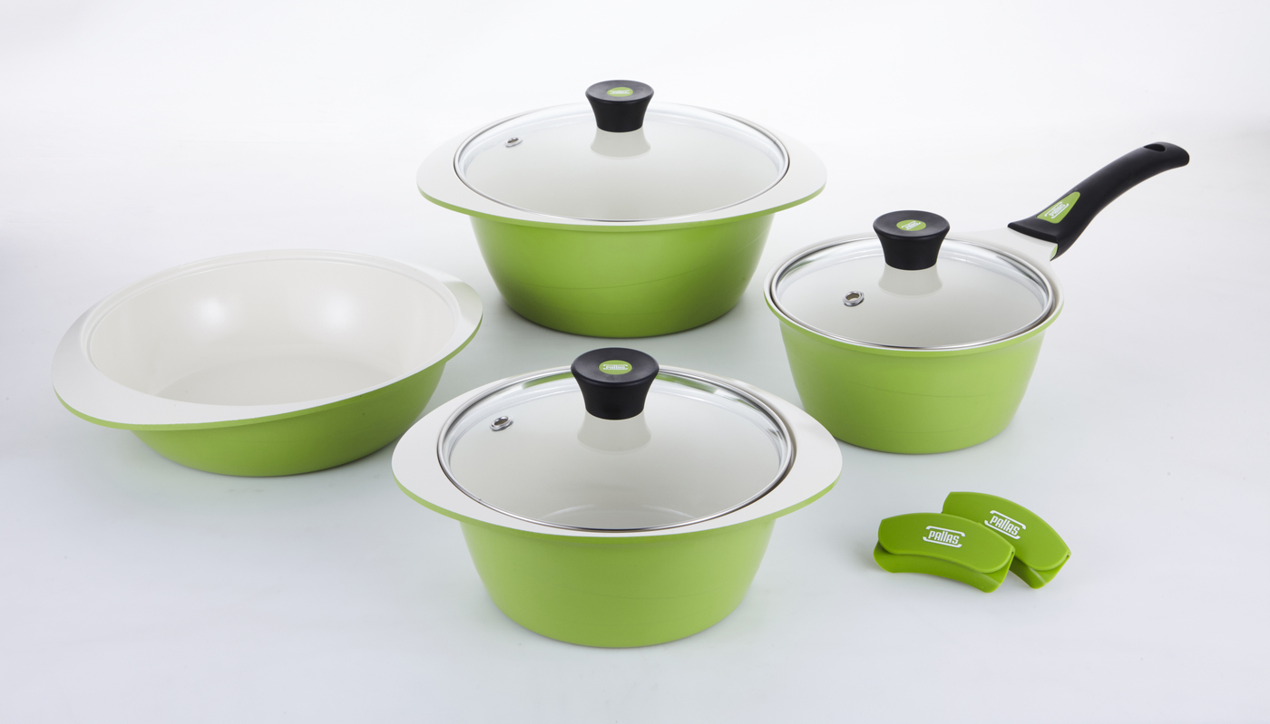 фото Набор посуды PALLAS Titanium Ceramic Pot Set, 8 предметов