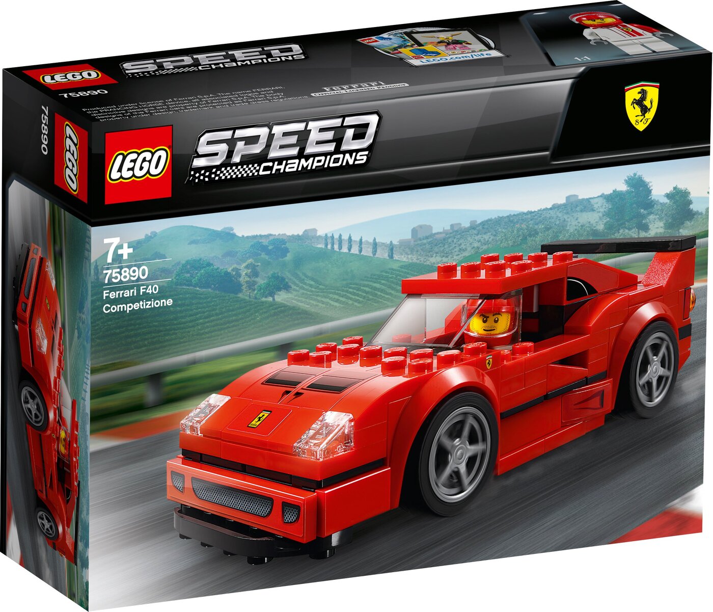  LEGO Speed Champions Ferrari F40 -         - OZON 166280093