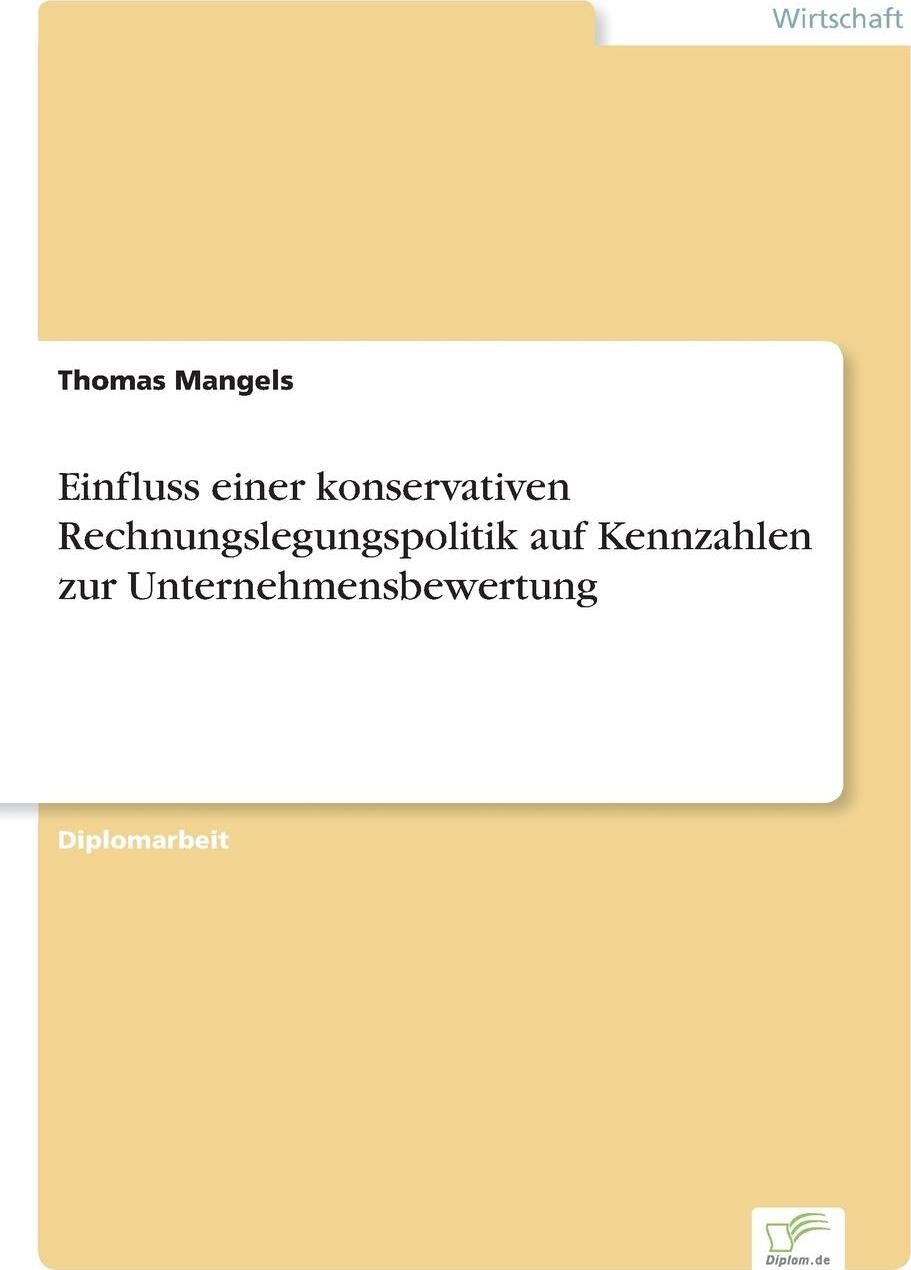 фото Einfluss einer konservativen Rechnungslegungspolitik auf Kennzahlen zur Unternehmensbewertung