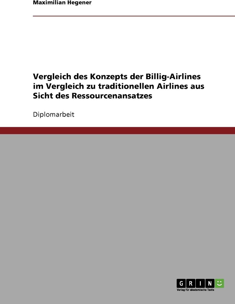 фото Vergleich des Konzepts der Billig-Airlines im Vergleich zu traditionellen Airlines aus Sicht des Ressourcenansatzes