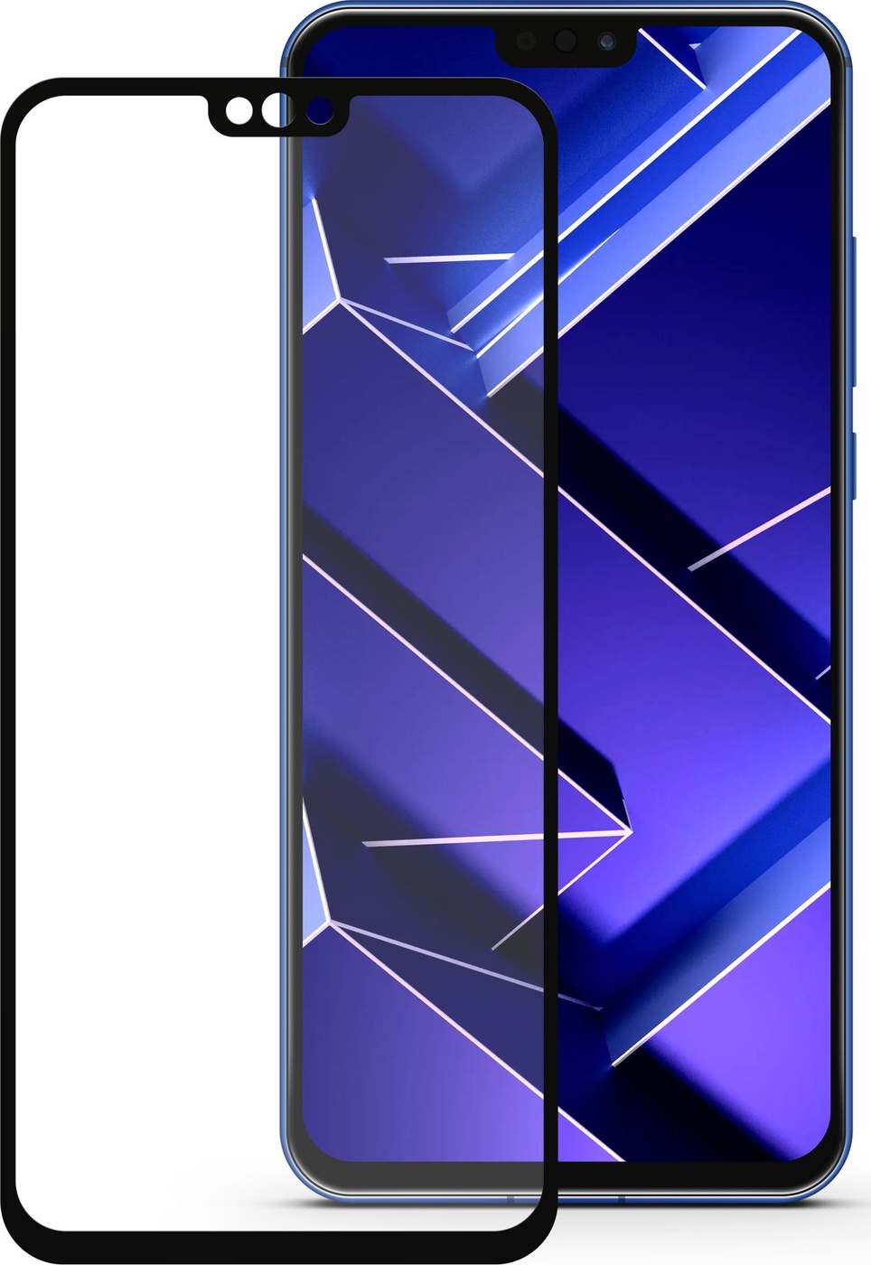 фото Защитное стекло TORUS Full Screen для Huawei Honor 8X, черный