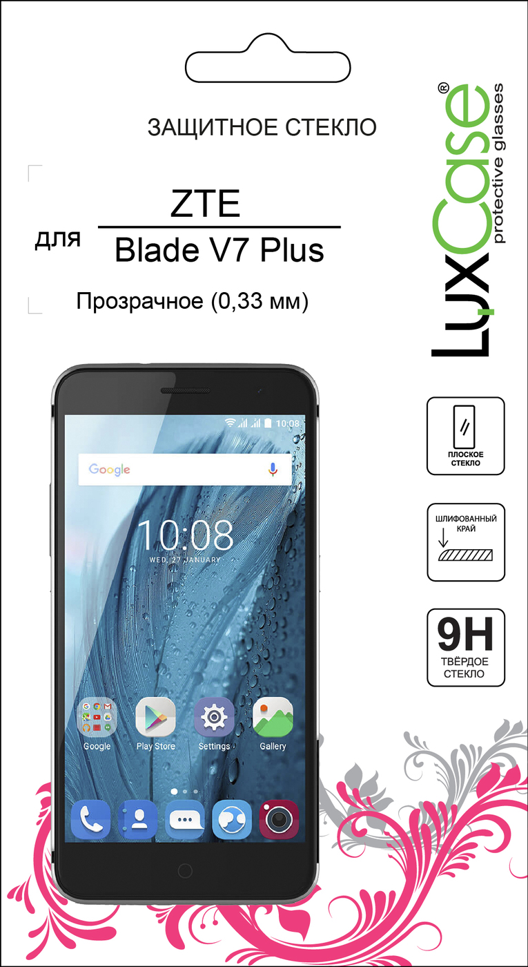 фото Защитное стекло ZTE Blade V7 Plus от LuxCase