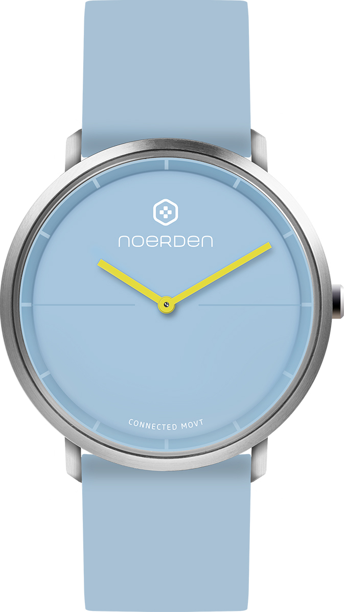 фото Гибридные смарт-часы Noerden LIFE2, цвет голубой