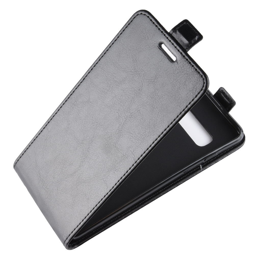 Чехол-флип MyPads для Samsung Galaxy S10 Plus SM-G975F вертикальный откидной черный