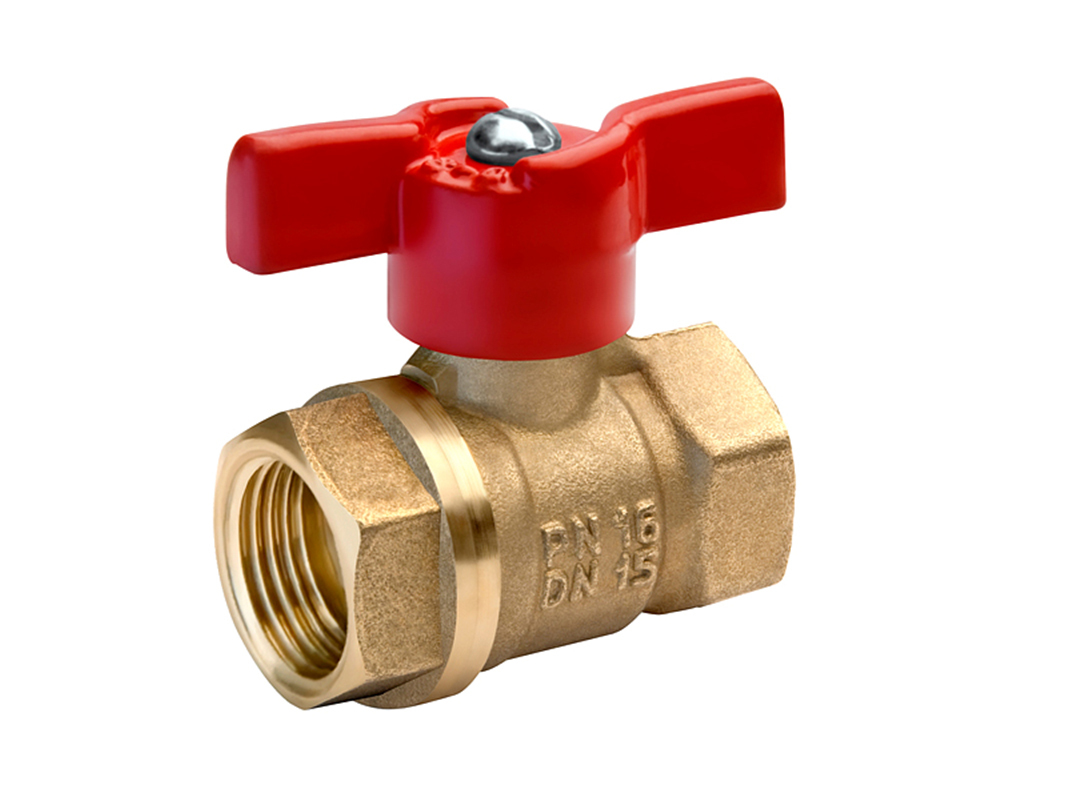 Кран шаровый муфтовый латунный КШ-15 (вода) НхН(б) ГЛИУ.507.00.00-05 ...