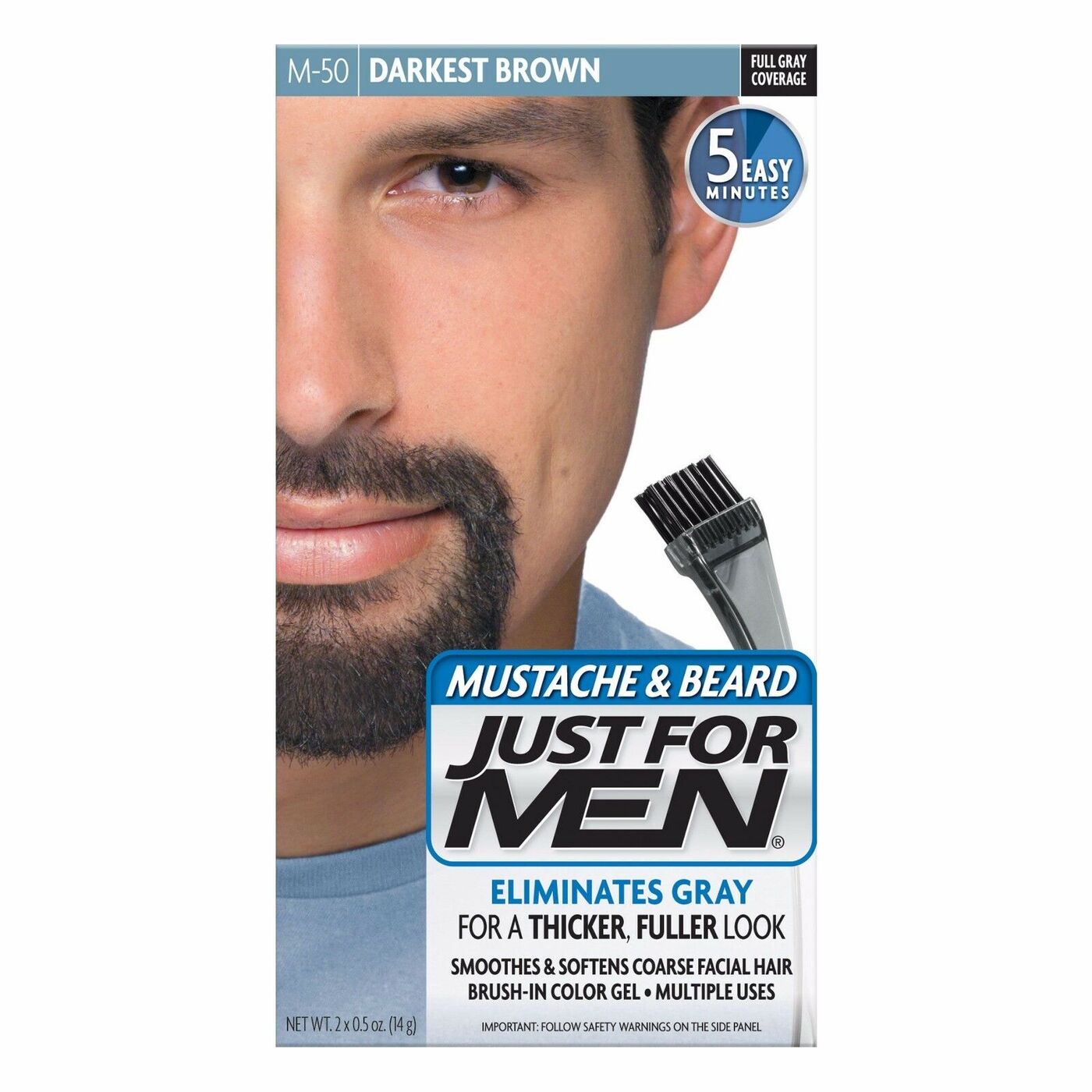 Just for men краска для бороды и усов