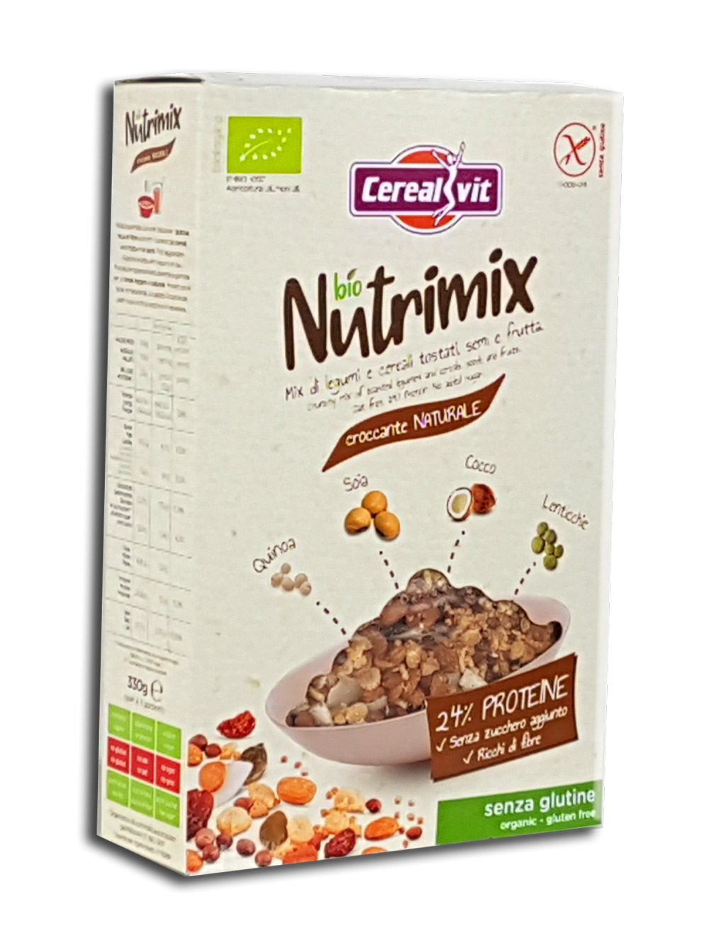 Cerealvit хрустящие мюсли "Нутримикс" со злаками,фруктами и семенами ...