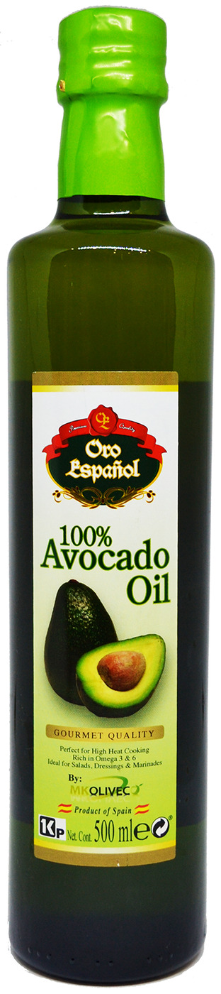 Масло авокадо ORO ESPANOL 100% 500мл Испания / рафинированное для жарки ...