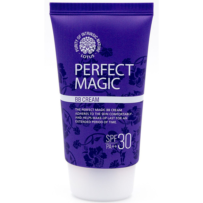 Welcos Lotus BB Perfect Magic BB Cream SPF30 PA++ мультифункциональный ББ-крем (50мл.)