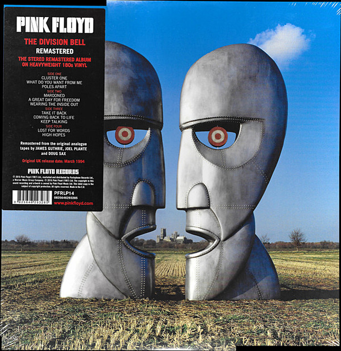 Pink Floyd - The Division Bell, (2LP, Album, Reissue, Stereo, Gatefold, 180 Gram) Виниловая пластинка