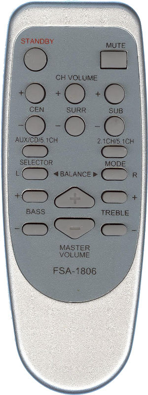 Пульт ДУ HUAYU FSA-1806 (RC-117R) - купить по выгодной цене в интернет ...