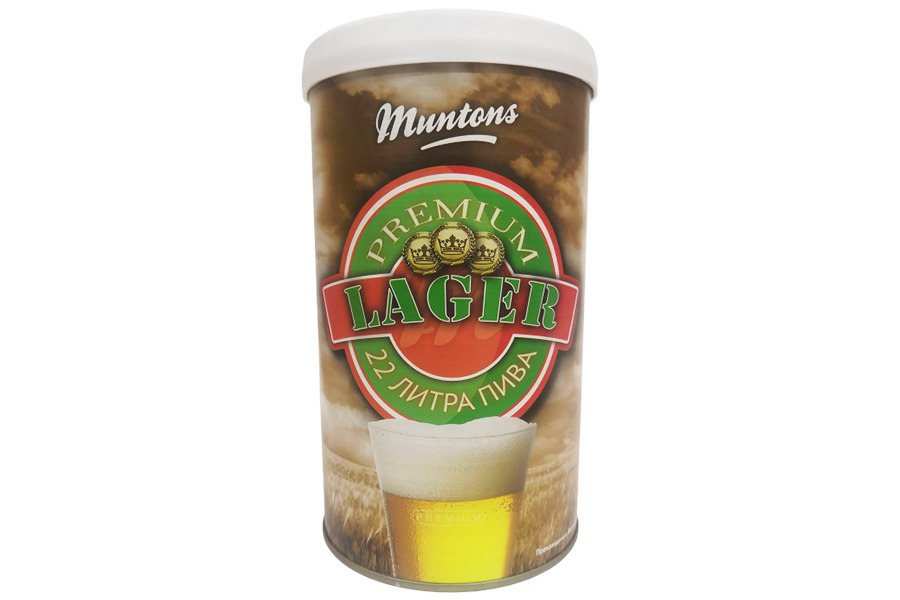 СолодовыйэкстрактдляпиваMuntons"Lager",1,5кг