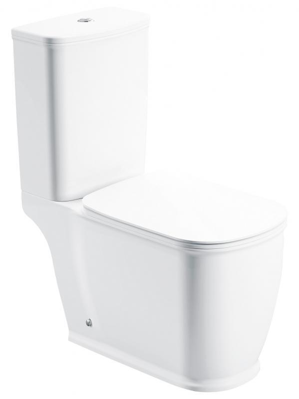 Унитаз-компакт безободковый BelBagno PRADO BB10150CP/BB10150SC