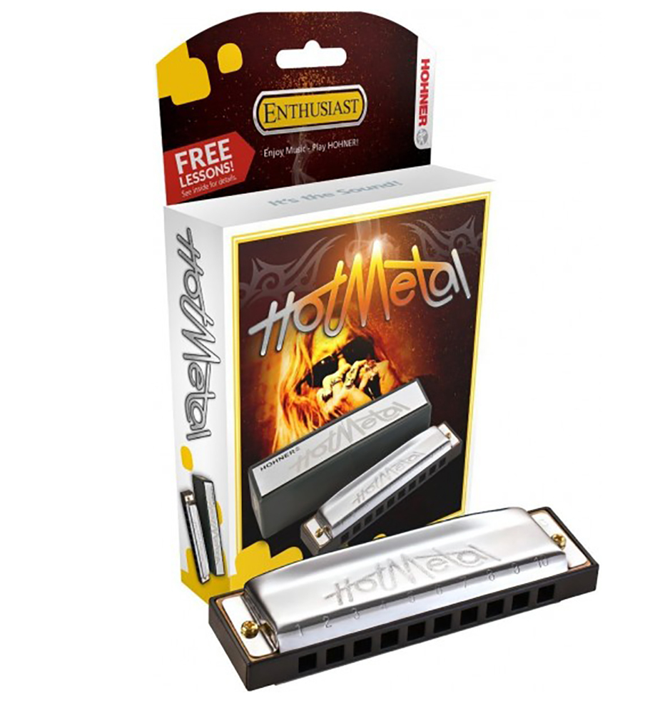 Губная гармоника Hohner Hot Metal тон до (C)