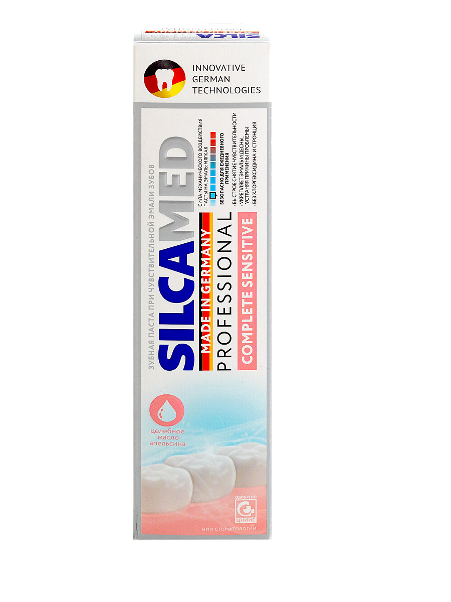 Зубная паста Silcamed Complete Sensitive, 100 мл - купить по выгодной ...