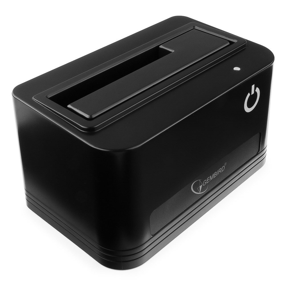 Докстанция 2.5/3.5 Gembird HD32-U3S-4,USB 3.0, SATA, HDD/ SSD, черный