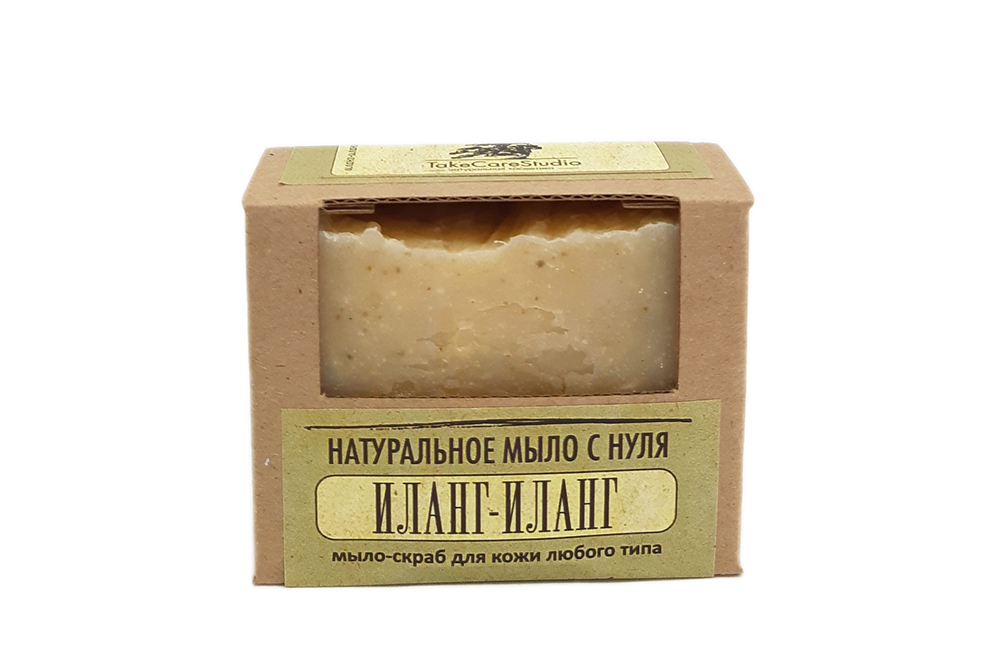 Натуральное мыло ручной работы Иланг-иланг Natural Hand Made Soap Ylang-Ylang 100г