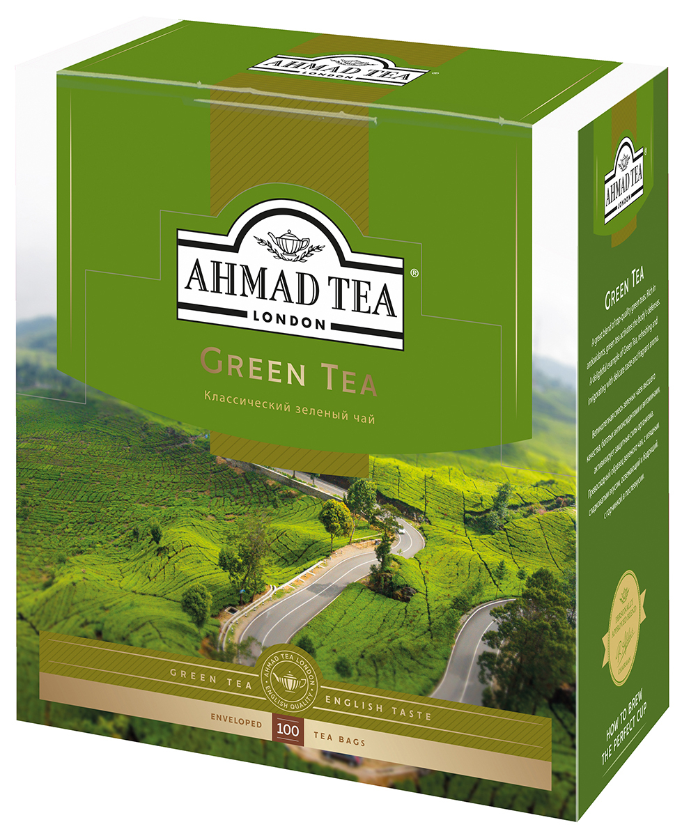 Чай ахмад пакетики купить. Чай Ахмат китайский зелёный 100 пакетиков. Ахмад ти зеленый китайский 100шт. Чай Ahmad (Ахмад) «Green Tea», зеленый, 100 пакетиков. Чай Ахмад зеленый китайский 100 пак.