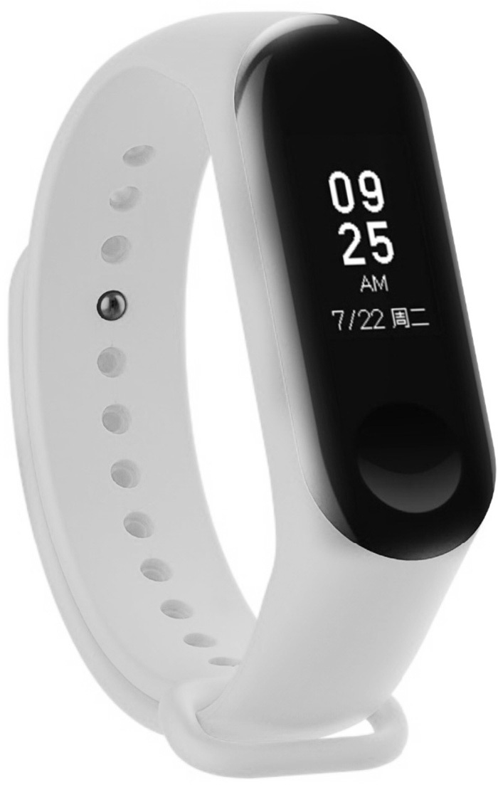 Силиконовый ремешок браслет для Xiaomi Mi Band 3 и Mi Band 4 ...